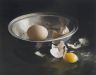 Silver Bowl and Broken Eggs I - John Macfarlane 