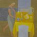 Yellow Table with Figure - Mary Mabbutt