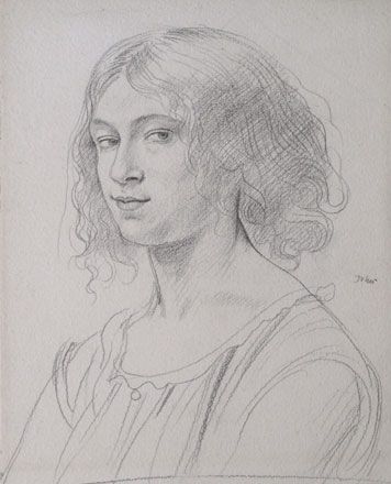 Portrait of a Young Lady - Augustus John 