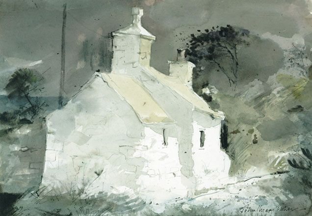 Back of Watch Cottage - John Knapp-Fisher 