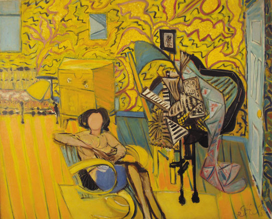 Yellow Interior - Ceri Richards