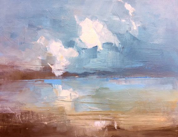 Clouds Rise, Traeth Llanddwyn - Richard Barrett