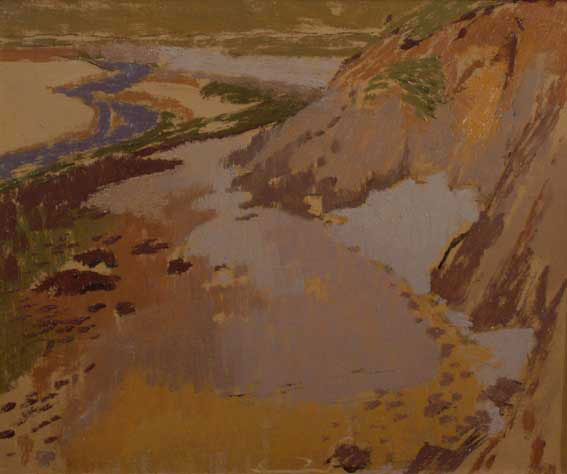 Sand and Cliffs - Edward Morland Lewis