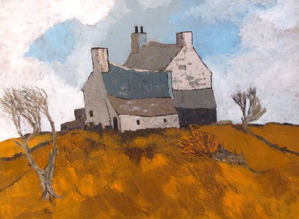 Farmhouse on a Hill - Gwilym Prichard