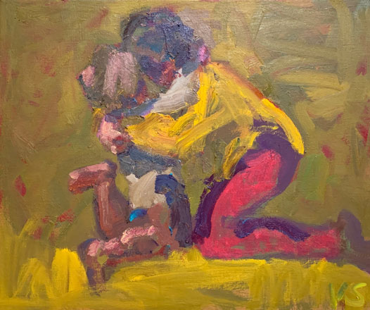 Mother and Child Cwtch - Kevin Sinnott