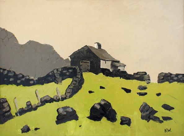 Cottage, Snowdonia - Kyffin Williams