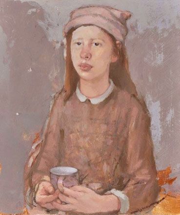 Seated Girl - Mary Griffiths 