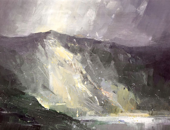 Light on the Ridge, Glyder Fawr - Richard Barrett