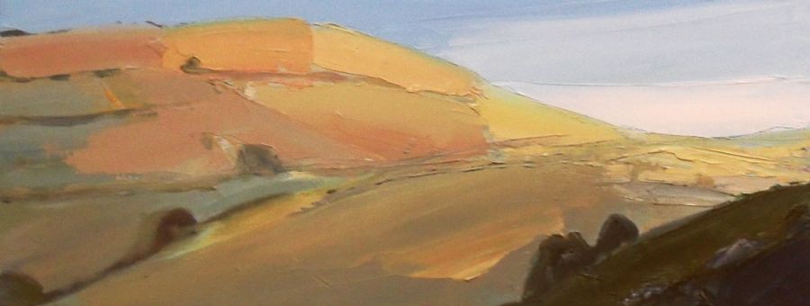 Gold Fields and Blue Sky - Sarah Carvell