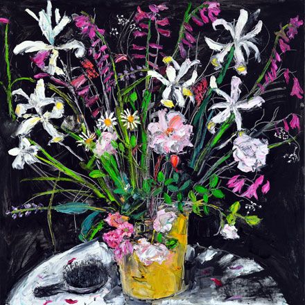 Hairbrush and Flowers - Shani Rhys James