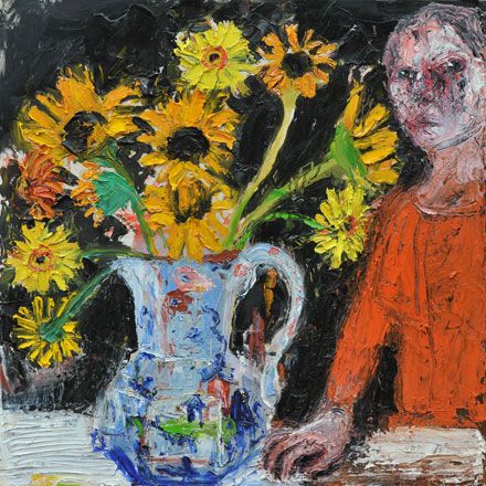 Sunflowers and Orange Top - Shani Rhys James