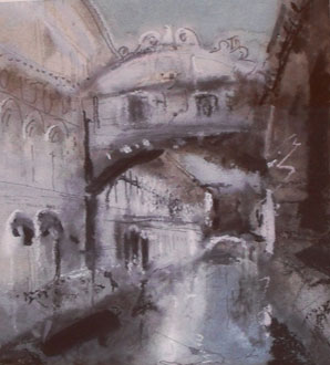 Bridge of Sighs, Venice - William Selwyn