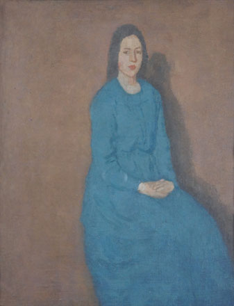 A Young Woman in Blue - Gwen John
