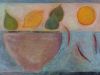 Still Life with Figs, Lemons and Chillies - Vivienne Williams